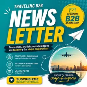 Banner newsletter traveling b2b
